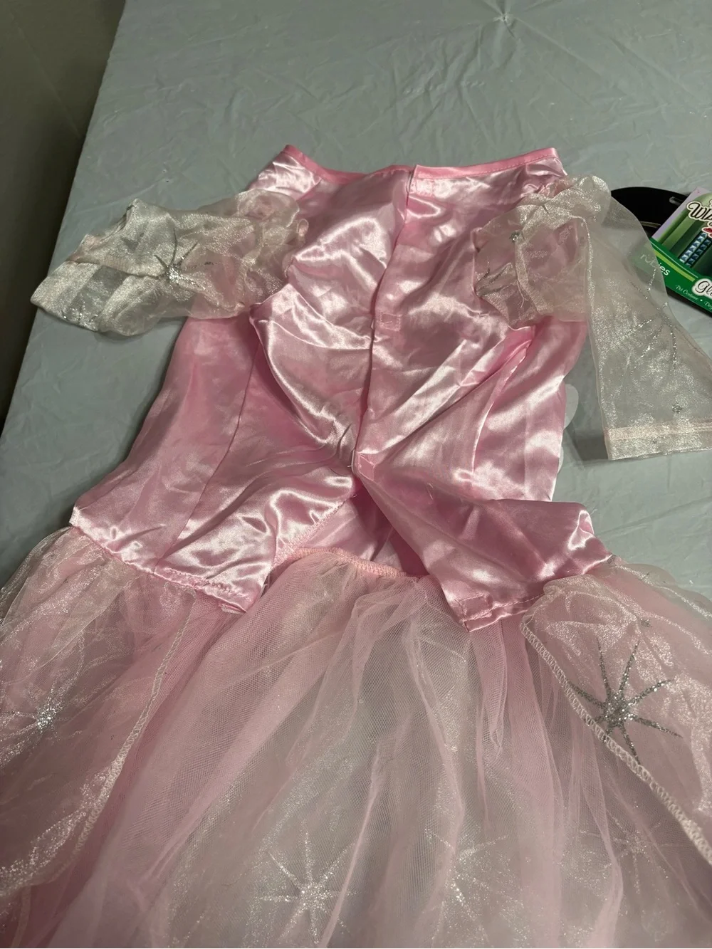 Dog Pink Princess Fairy Costume Dress with Sparkle Tulle
